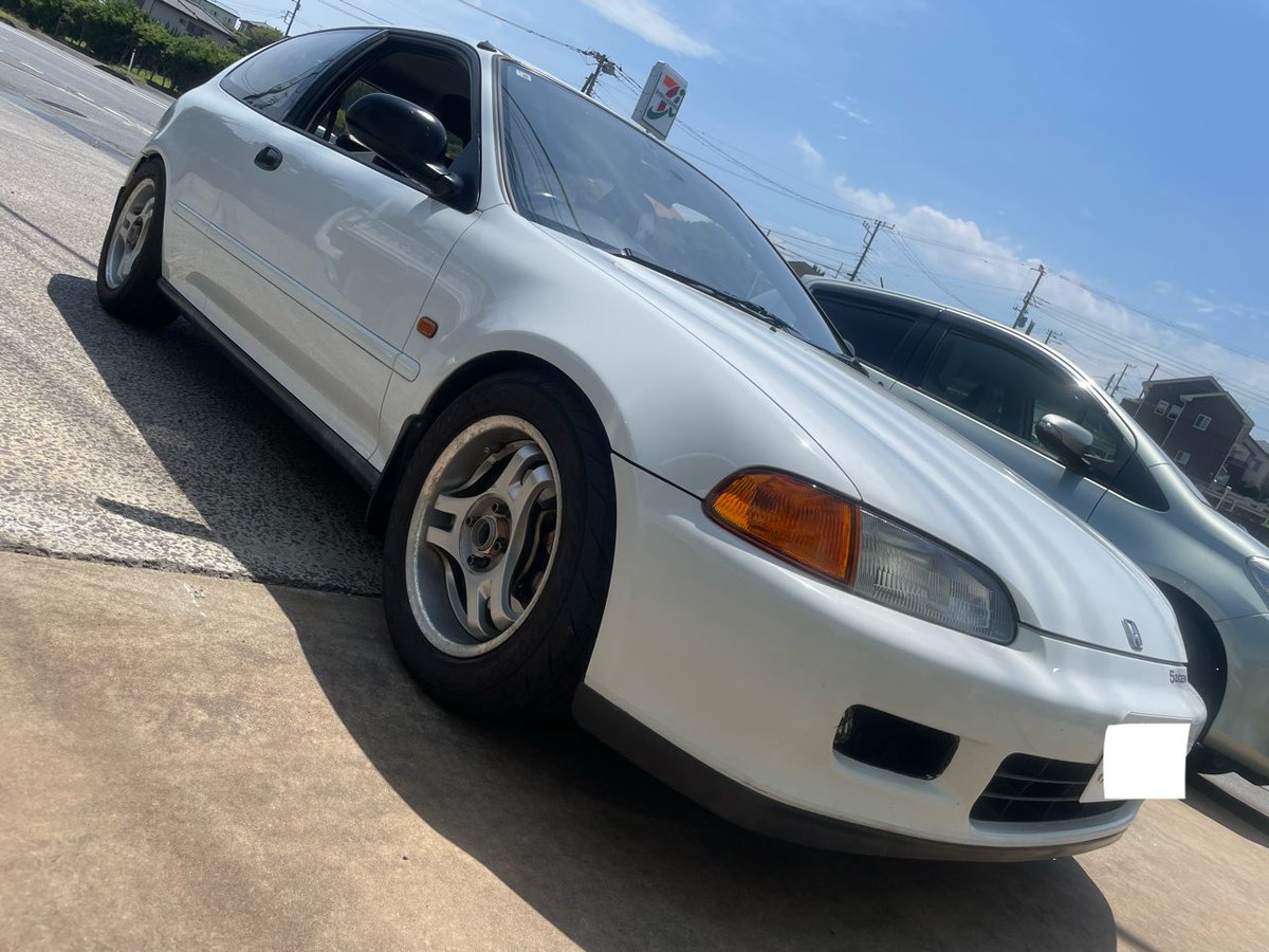 Mimori_lev2dr's tweet photo. SUPER ADVAN Racing SA3R
またひとつ理想に近づいた感じ。EG6で履いてる人あんまり見ない気がする https://t.co/K8dtAWIxIh
