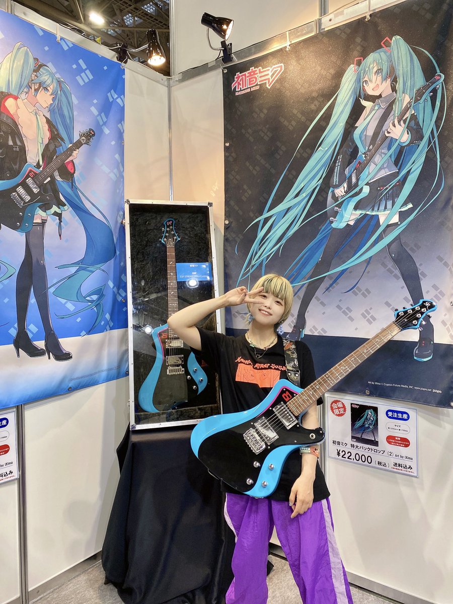 マジカルミライ ESP 初音ミク 特大バックドロップ