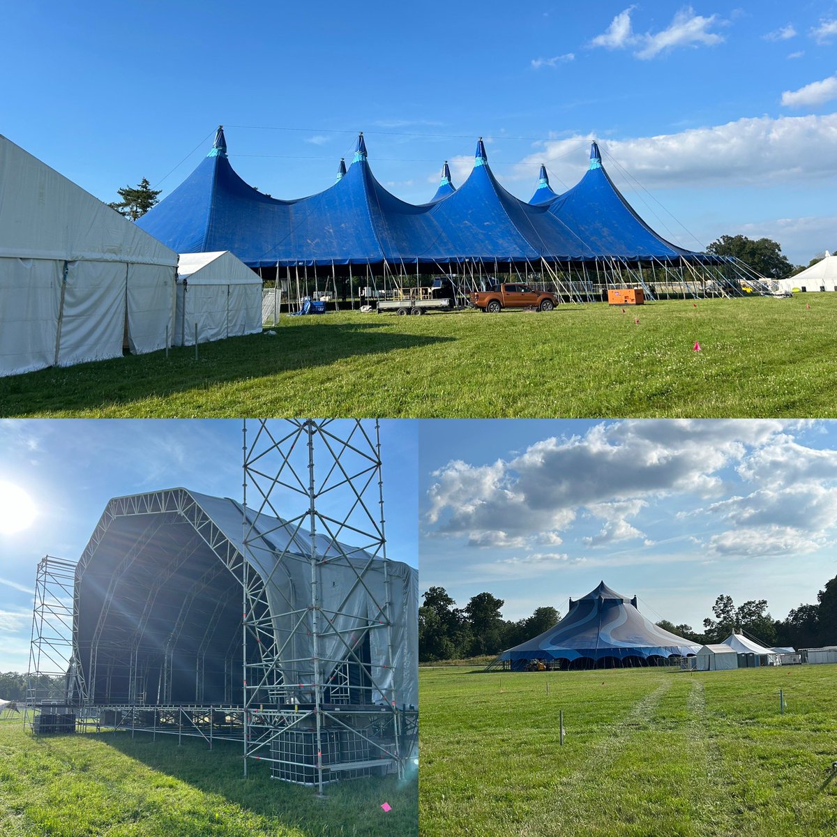 On site last night and the stages are all starting to take shape, the ground is lovely and dry and we are predicted some good weather next week. 

Looks like we are in for a classic @WOMADfestival come down and join us from next Thursday!

womad.co.uk/book-festival-…