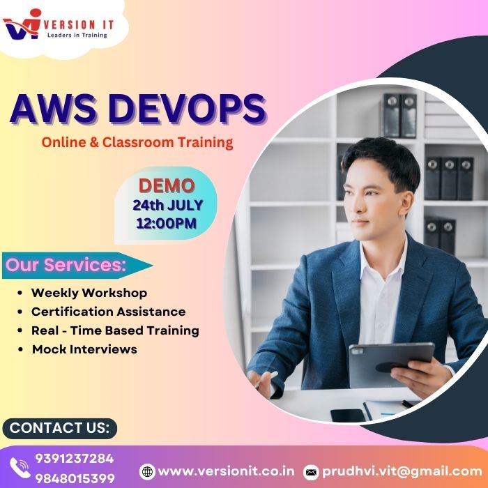 VersionitCloud's tweet image. AWS DeVops Training with Placement Assistants
📷New Batch Online/Offline Demo
📷Date: 24th July 2024
📷Timing: 12:00 PM
📷Duration:3 MONTHS
Visit Our Website: versionit.co.in/aws-devops-tra…
#awsdevopstraininginhyderabad #awsdevopscourse #versionit #hyderabad
@9391237284/9848015399