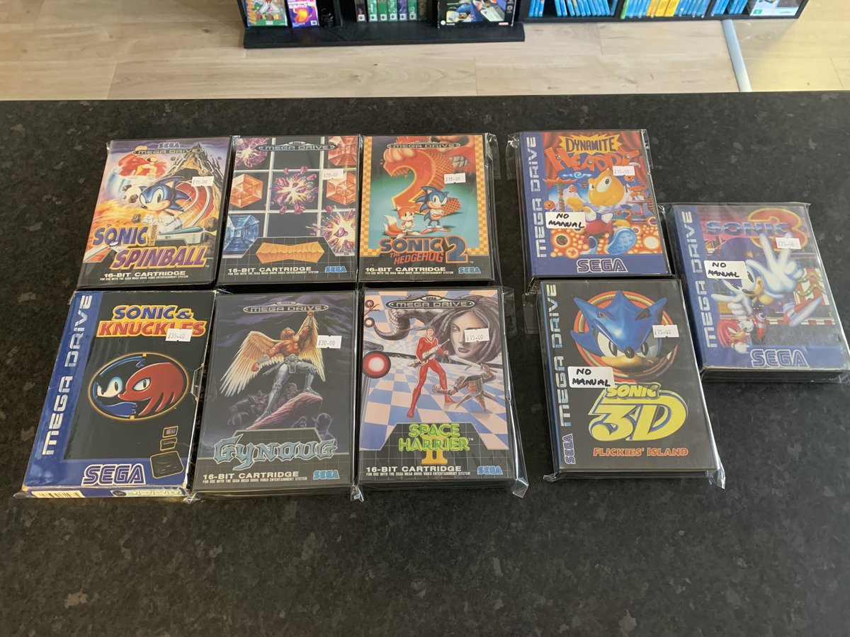 TheRetroHunter's tweet image. NEW IN

Some new Sega Megadrive games on the shelves now &amp;amp; on the Web Store: theretrohunter.co.uk/online-store/o…

#retroshop #retrogaming #retrogamingcommunity #xbox #playstation #sega #nintendo #atari #retrotoys #toys #leighonsea #southend #rayleigh #hadleigh #benfleet #essex