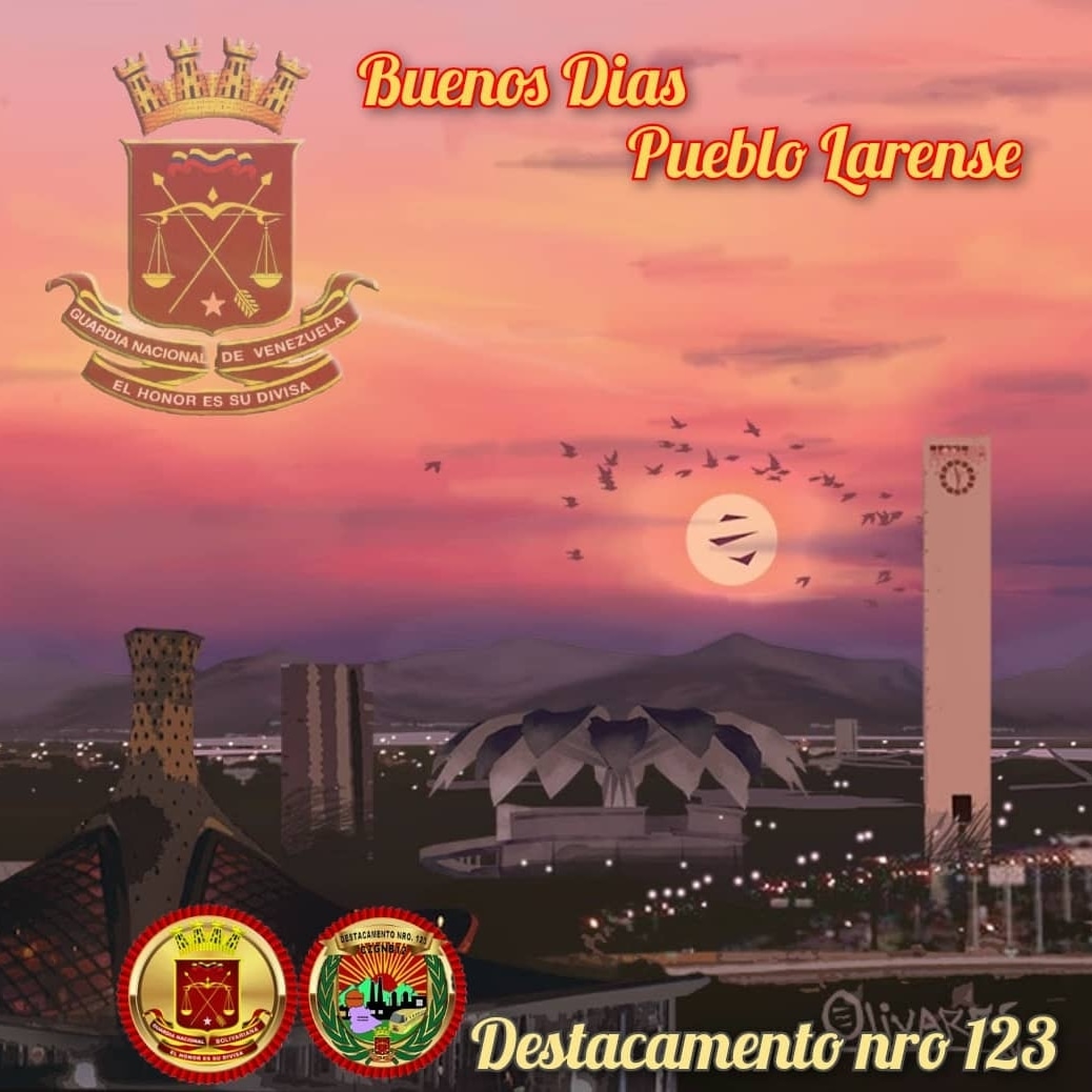 #20Jul|| Buenos días ☀️ a toda la ciudadanía de esta hermosa patria les desea nuestra gloriosa Guardia Nacional Bolivariana 💂