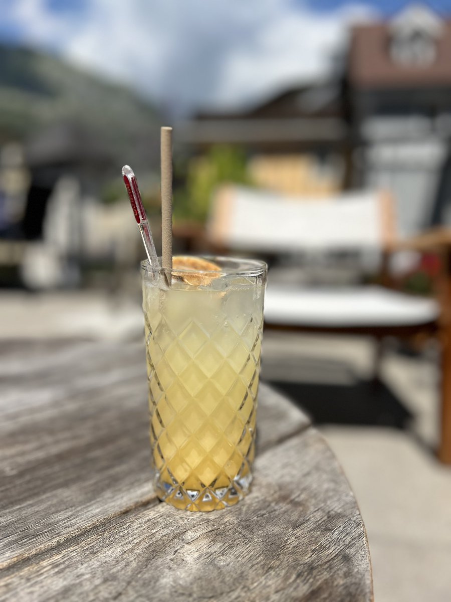 #protipp Alkoholfrei muss nicht immer nur Cola, Sprite &amp; Co. sein. Well done #theriverhouseandermatt ❤️