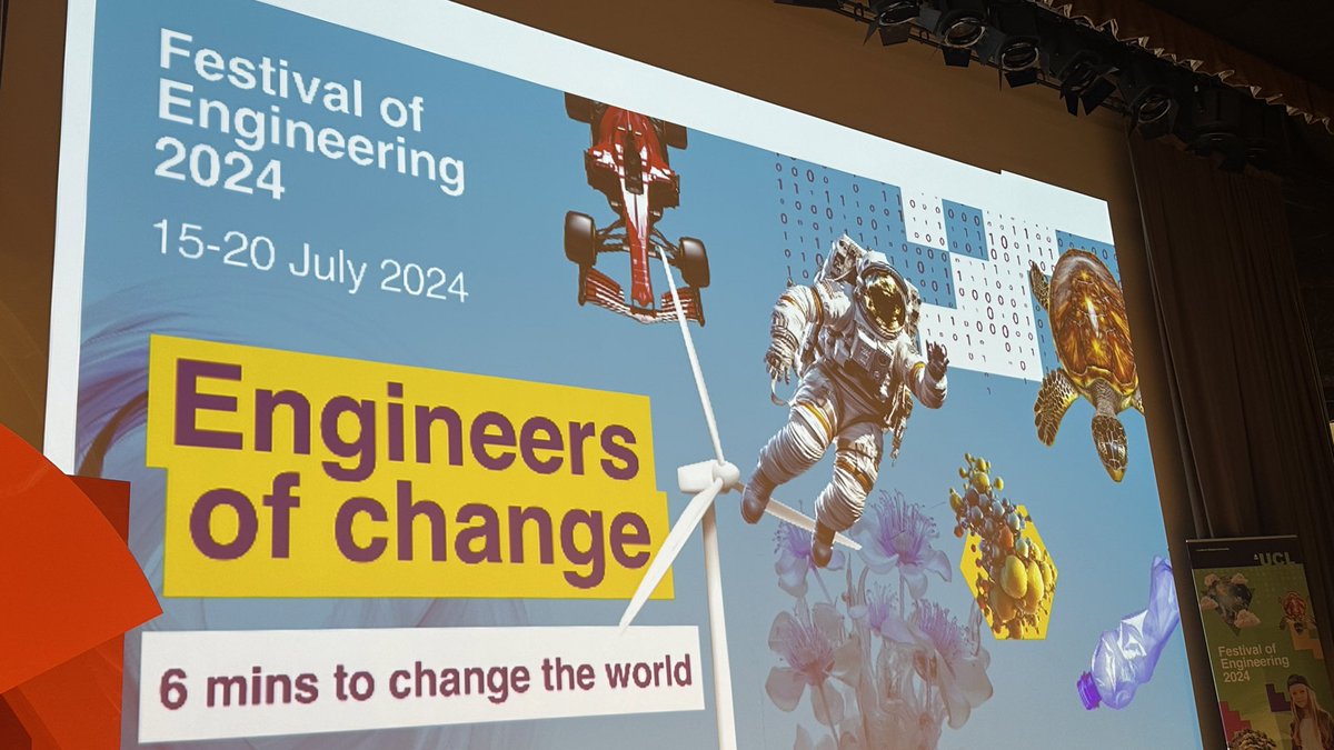 Clare Elwell (@clare_elwell) on Twitter photo Happening now in the Logan Hall as part of the <a href="/UCLEngineering/">UCL Engineering</a> Festival of Engineering. Our staff and students changing the world in six minutes #UCLFoE24 Happening now in the Logan Hall as part of the <a href="/UCLEngineering/">UCL Engineering</a> Festival of Engineering. Our staff and students changing the world in six minutes #UCLFoE24