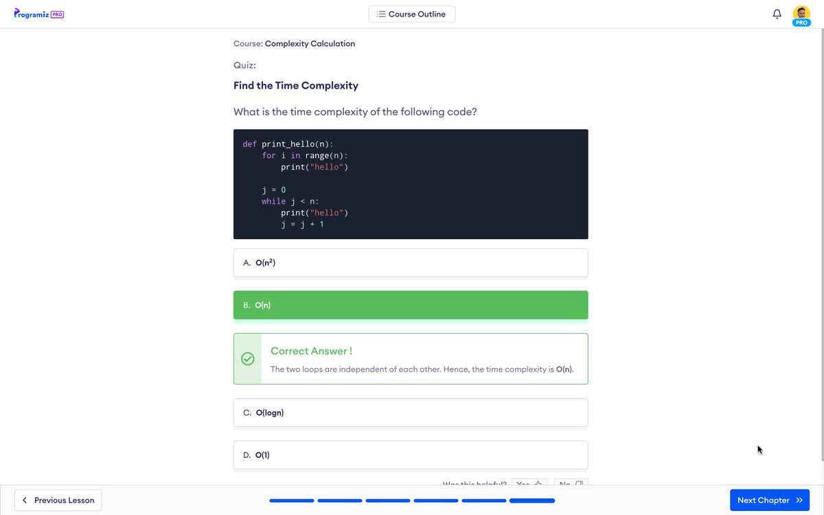 roshankc2000's tweet photo. #LSPPDay50

I am currently studying about Complexity Calculation as a basic part of DSA with Python. I studied about Time Complexity analysis of 𝑂(𝑛^1/2), Time Complexity in Conditional Statements, Intro to Master Theorem &amp; quizzes.

#60DaysOfLearning2024 #LearningWithLeapfrog https://t.co/MYM9Bn2TAy