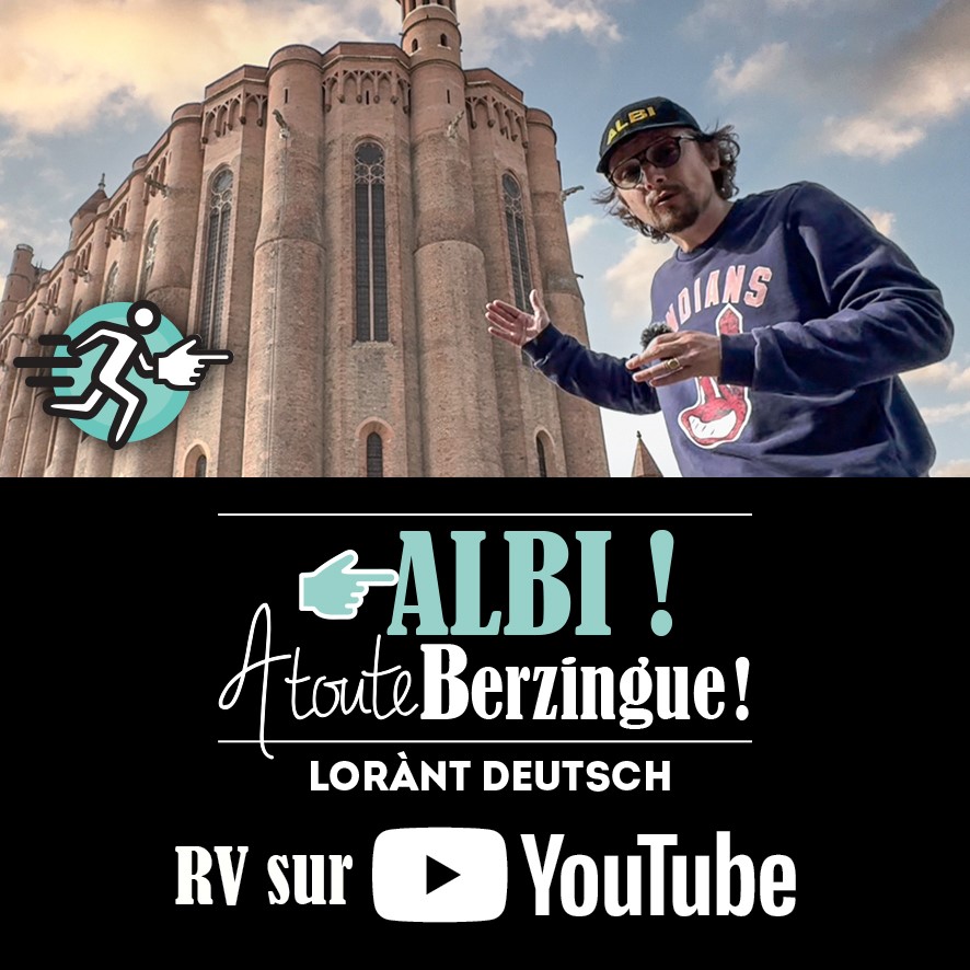 Chocolatine en poche je m'en vais vous conter l'histoire d'Albi ! Et à Toute Berzingue !

👉 bit.ly/4cPIZSi

#albi #tarn #Occitanie
