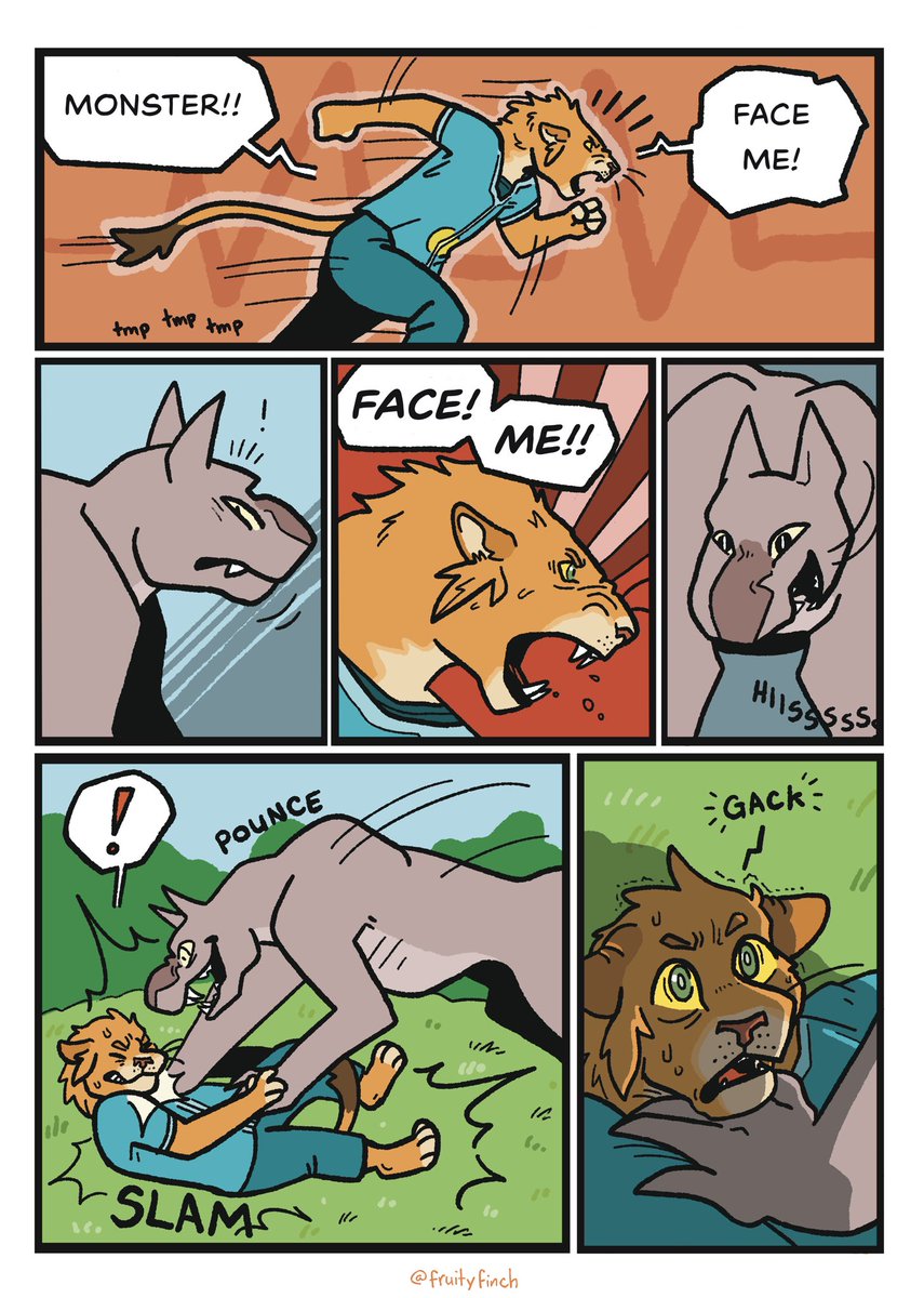fruityfinch's tweet photo. No. 16 - Jack and Leon (pages 1-4 of 8)

Whew!! I started this comic in 2023 and it languished, unattended, for quite some time…

NONETHELESS, stay tuned for Jack and Leon’s return in the future! Though perhaps not in full colour… https://t.co/NBG9abx8H4