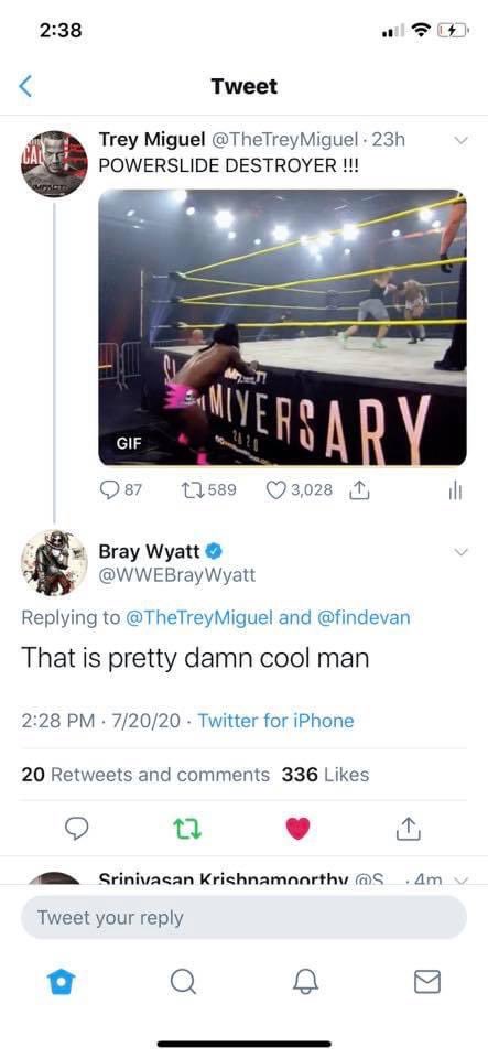 TheTreyMiguel's tweet photo. Thank you Bray 🙏🏼💚 https://t.co/lAjxmSuspL