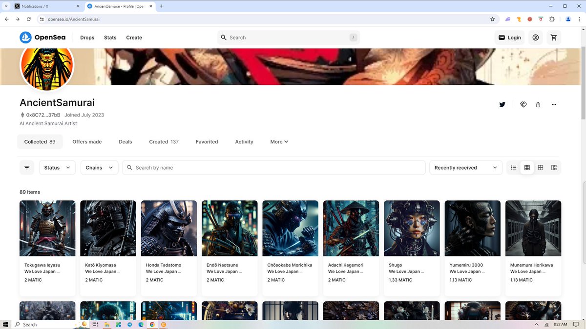 Ancient Samurai 🎌 tweet media