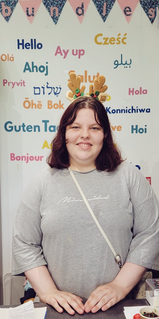 Well done to A, one of our younger volunteers, who came here for some work experience in April and has...drum roll....got her dream job working and training in a nursery. Sad to see her go but really proud of her.