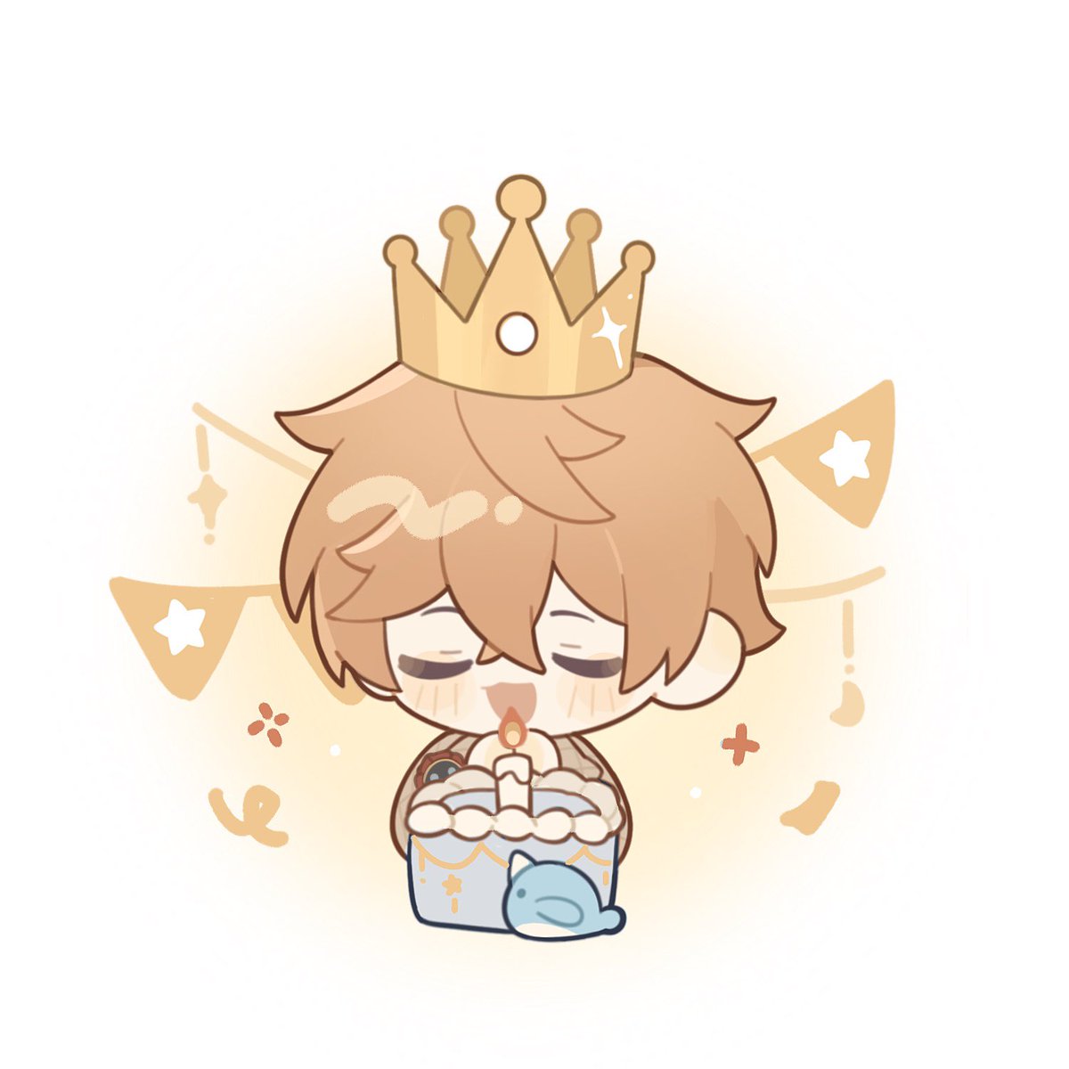 Kkonya02's tweet photo. #GenshinImpact  #tartaglia
宝宝生日快乐！！👑 https://t.co/fOgXhFCHNk