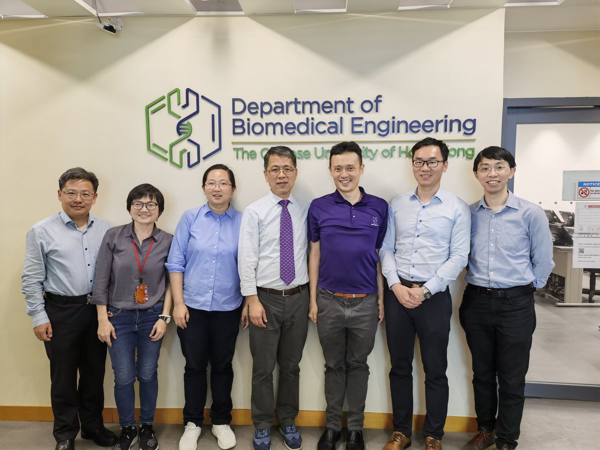Thanks a lot, Prof. Hai-Quan Mao <a href="/JHUMaterials/">Johns Hopkins MatSci</a> <a href="/JHUBME/">Johns Hopkins BME</a> <a href="/Biomaterials_/">Biomaterials</a> , for visiting and giving a seminar in our <a href="/CUHKBME/">CUHK BME</a> department. <a href="/CUHKofficial/">The Chinese University of Hong Kong - CUHK</a> President Rocky Tuan was in attendance. We are indebted to his kind advice and encouragement. Stay in touch!