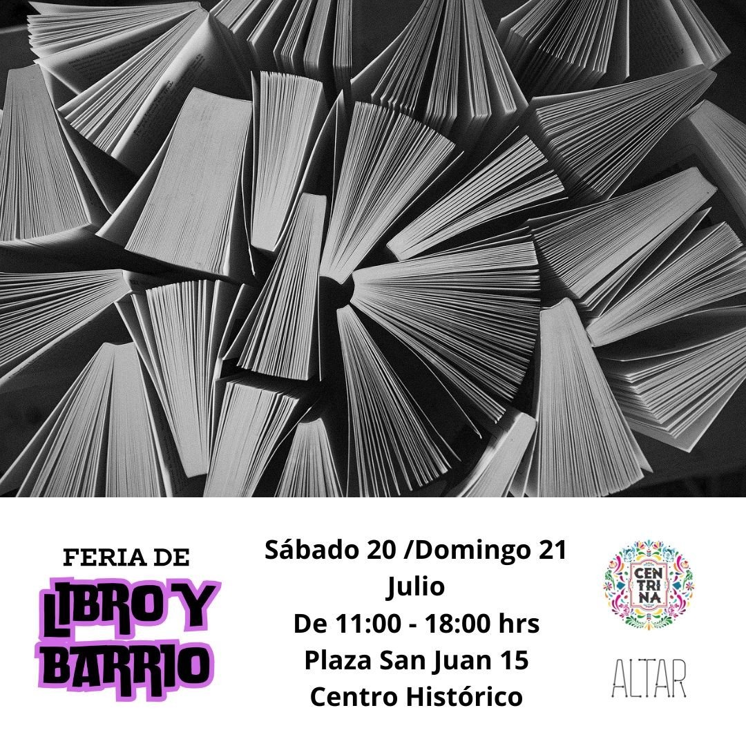 Moooooorning, babies!

Ya es hoy: #FeriaDeLibroYBarrio