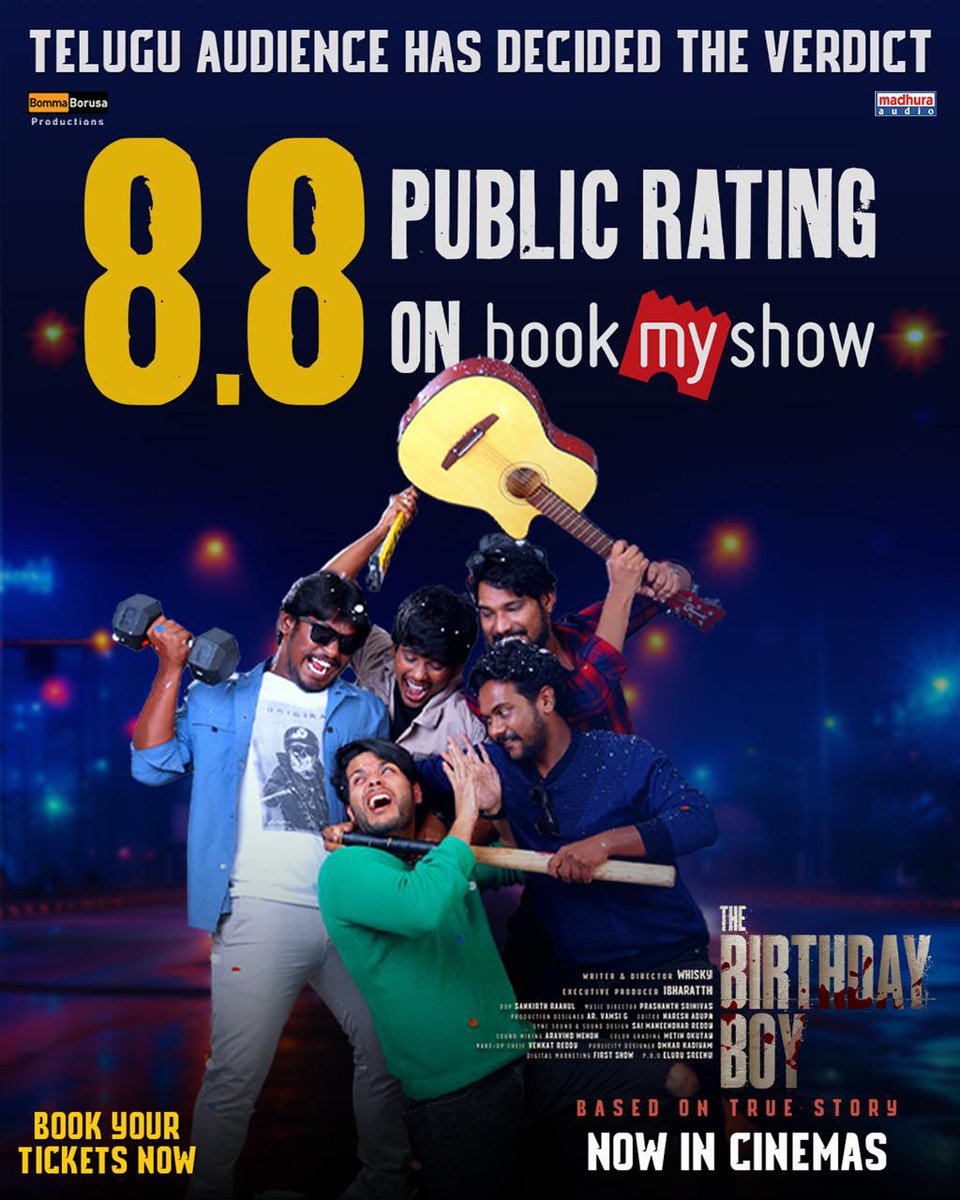 idlebrainjeevi's tweet photo. #IdlebrainGiveaway alert!

I have 28 tickets of #TheBirthdayBoy for 10:50 PM show at PVR, Inorbit tonight (20 July), if you want them in your inbox, pls reply +repost this post.

Winners will be selected randomly! https://t.co/TD6782ER8h