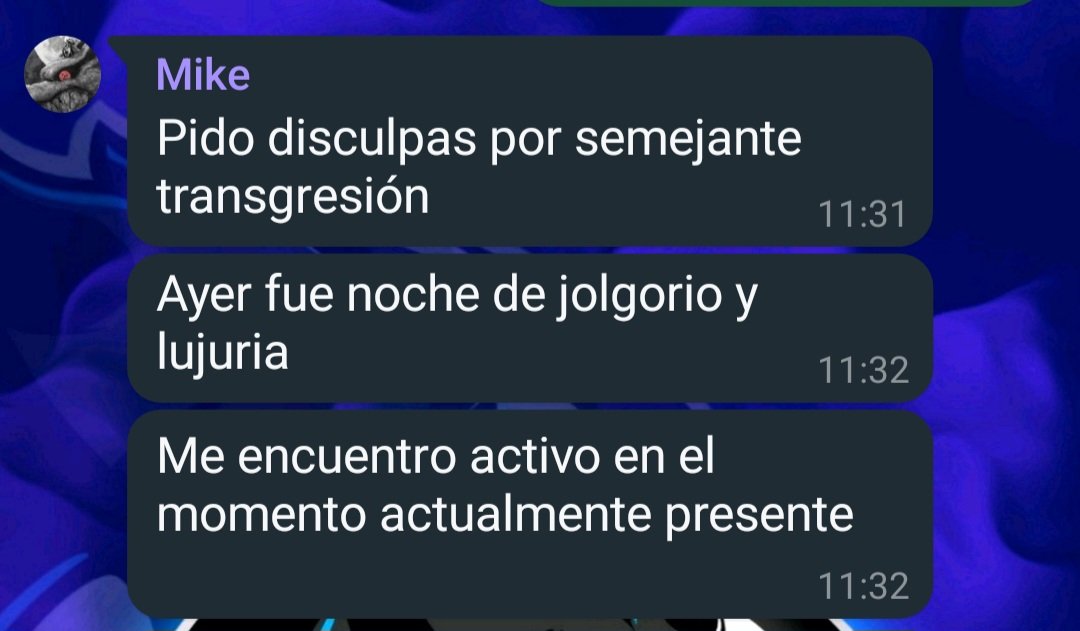 -La juventud de hoy en día habla muy mal, tienen vocabulario muy reducido y vulgar.
El putisimo Mike "Tinder" Torvisco en corto: