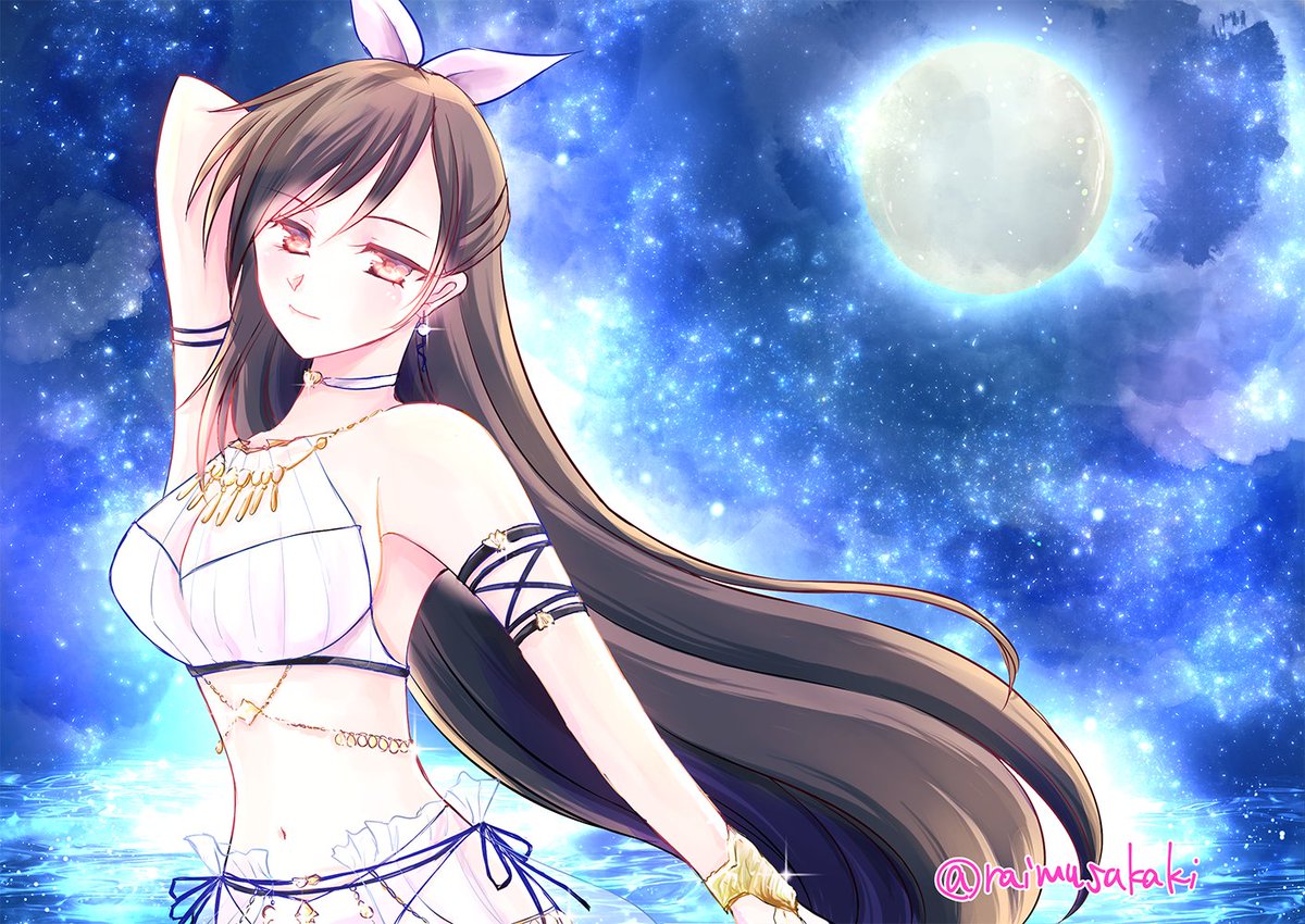 ティファ「遅くなりましたが、パッションマーメイドティファちゃん可愛い衣装ありがとうございま」|らいむのイラスト