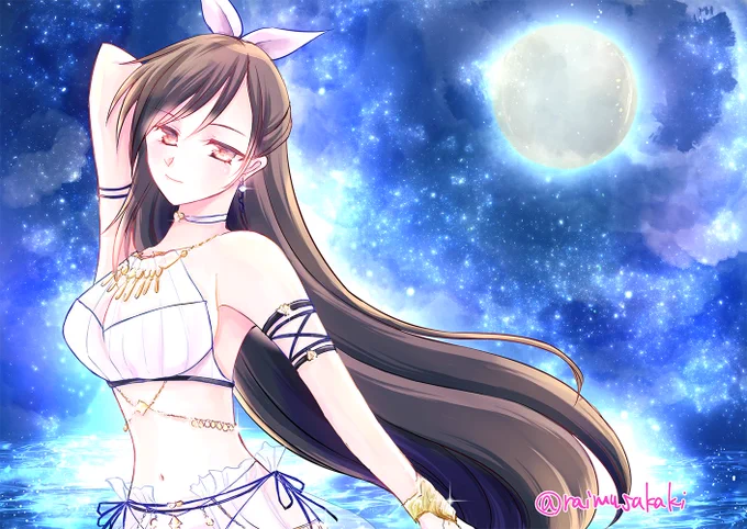 遅くなりましたが、パッションマーメイドティファちゃん可愛い衣装ありがとうございます#ティファ #tifa #FF7EC 
