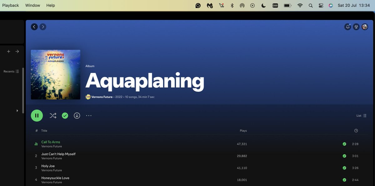 Fendahlene (@fendahlene) on Twitter photo With the Spotify algorithm now massively favouring streams from an artist's profile page, here's another spin from the pages of indie acts we love. This album from <a href="/VernonsThe/">Vernons Future</a> is indie rock at its finest. There's a killer live track on here too!
open.spotify.com/album/7zcgqTlF… With the Spotify algorithm now massively favouring streams from an artist's profile page, here's another spin from the pages of indie acts we love. This album from <a href="/VernonsThe/">Vernons Future</a> is indie rock at its finest. There's a killer live track on here too!
open.spotify.com/album/7zcgqTlF…