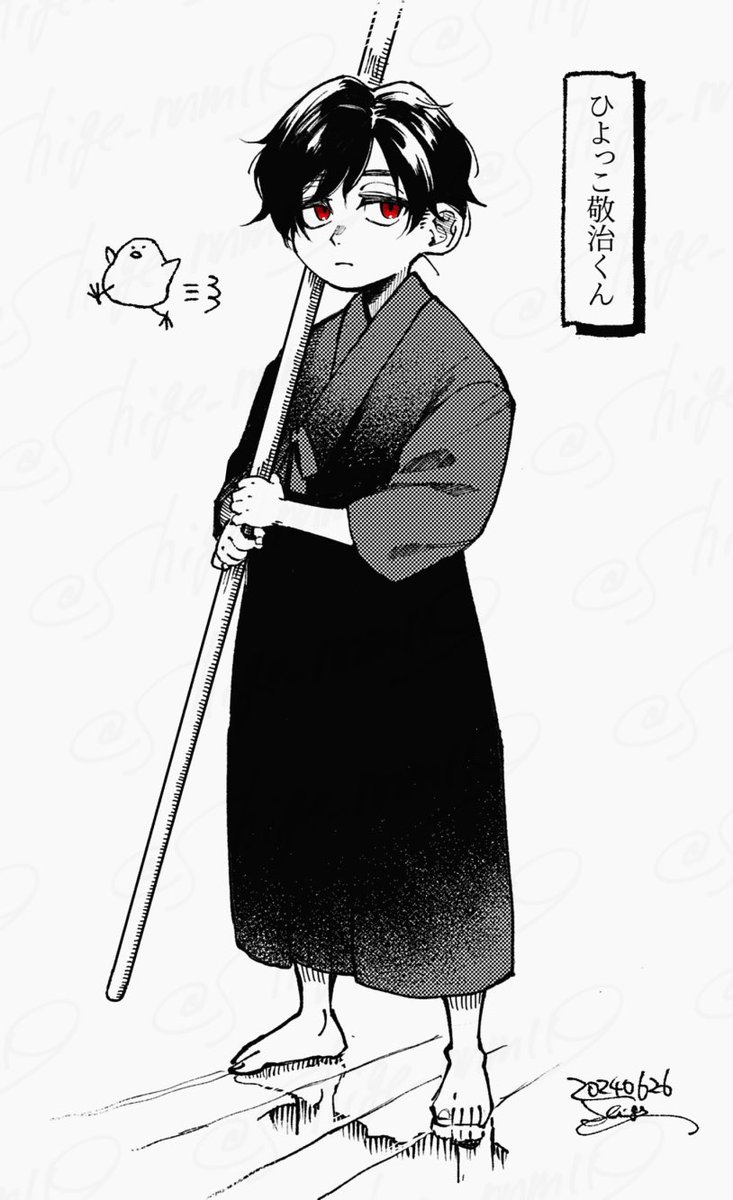 描いてから上げるのを忘れていたイガラシ色々 