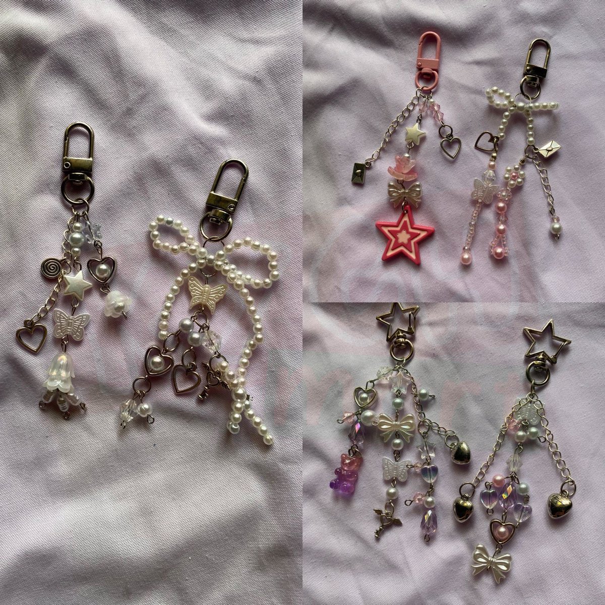 nybite's tweet photo. ᯓ★ want to sell/wts!
୧ beads keychain, phonestrap, bracelet.

⭐️ range 14k-135k.
🍎 avail to switch strap to keychain, or the other way around.
🥣 dm kychmart at ig for custom.
🧼 jakarta, ina — oren only.

t. charms beaded jewelry kewpie hello kitty gotochi trinkets food. https://t.co/4lUI8nhyIE