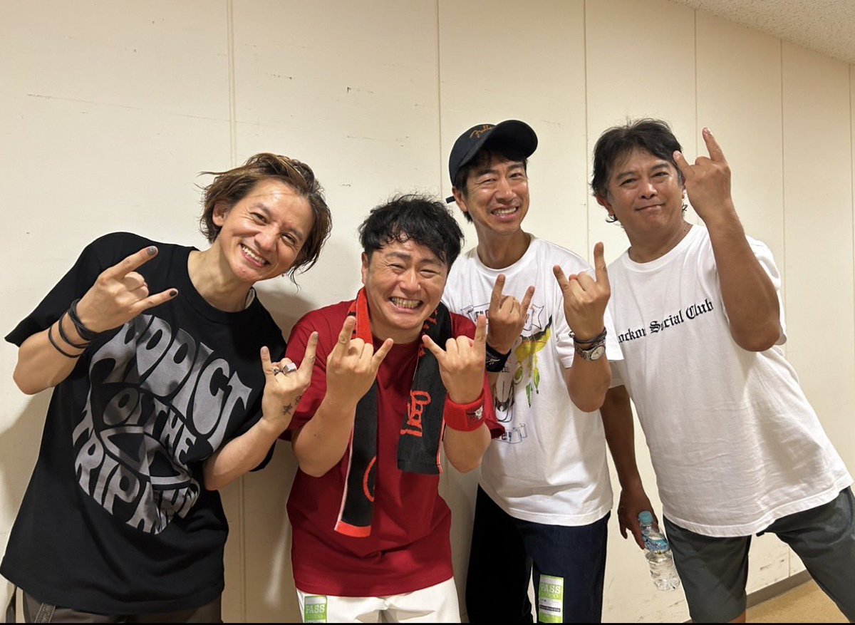 hammer1974's tweet image. Rockon Social Club Reloaded Tour 2024
フェスティバルホールで大盛り🎶
来月も来てくれる〜😆