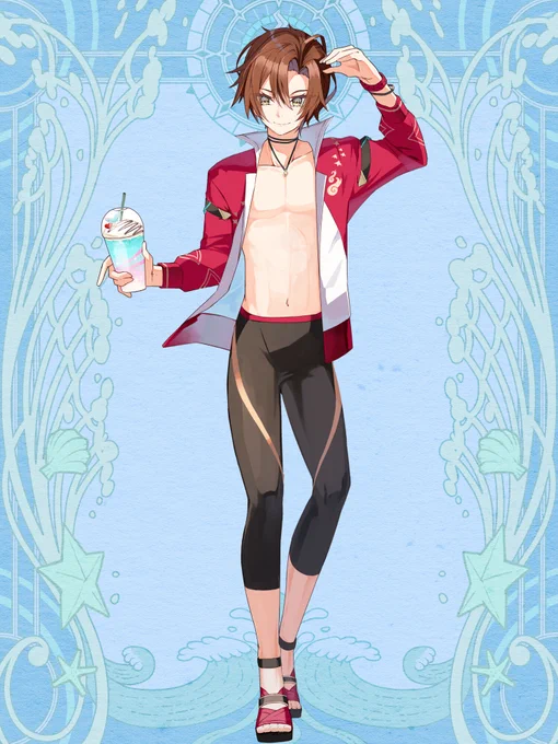 【TW6】水着イラスト公開されました!リクエストありがとうございました!『第六猟兵』(C)桃寸(もす)/トミーウォーカー#第六猟兵 #トミーウォーカー 