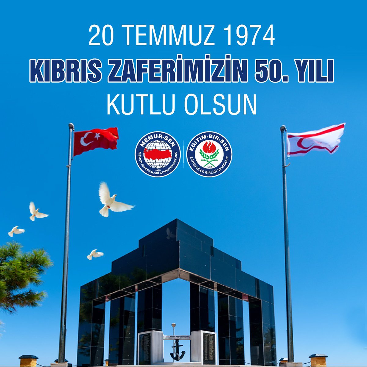 ertgrlyldz63's tweet photo. “Bir gece ansızın gelebiliriz…”

Kıbrıs’ta Rumların terör eylemlerini ve adadaki işgallerinin bir kısmını bitirerek bağımsız bir Kuzey Kıbrıs Türk Cumhuriyeti’nin önünü açan Barış Harekâtı’nın 50. yıl dönümünde, başta Necmettin Erbakan Hocamız olmak üzere emeği geçen tüm devlet büyüklerimizi, kahraman şehitlerimizi ve gazilerimizi rahmetle anıyorum