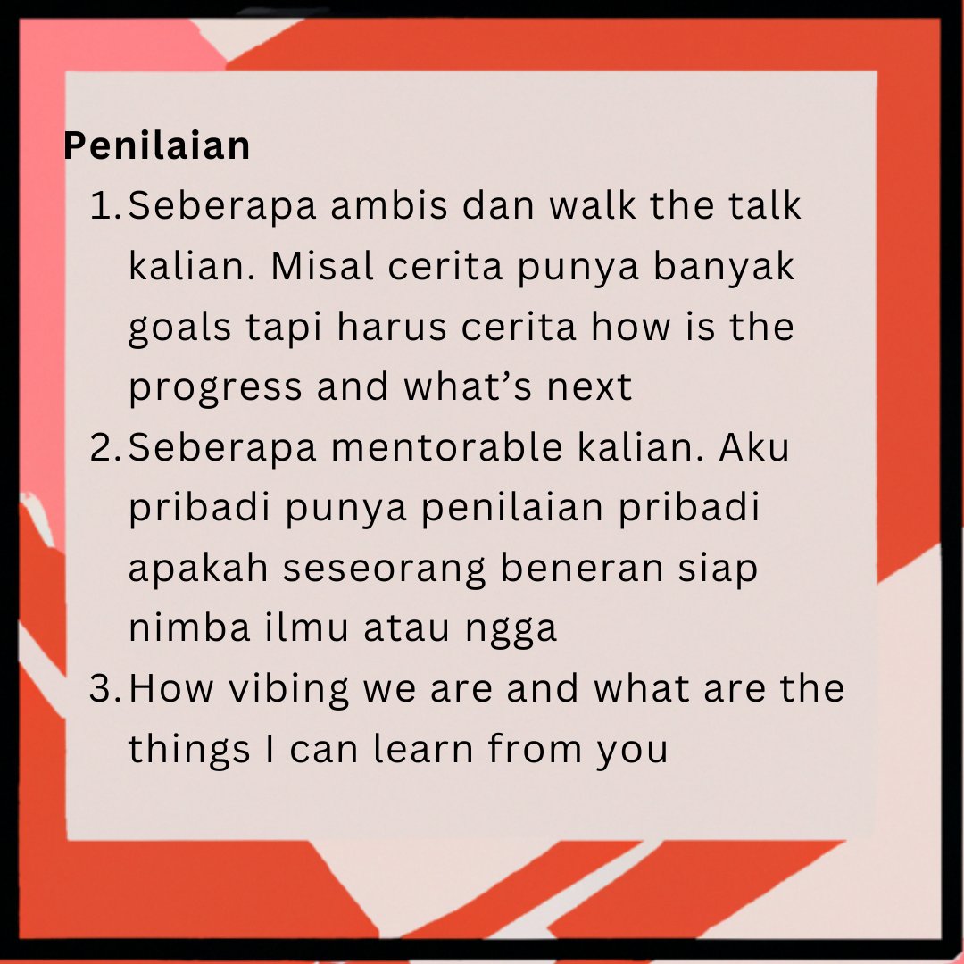 dam_mp's tweet photo. Scholarship Alert!!!!

Introducing to you, Beasiswa Sigma, batch kali ini temanya ambis.. monggo buat para mahasiswa ambis nan tangguh melewati beratnya perkuliahan, ceritakan perkuliahan kalian, supaya gw ikutan flashback keambisan jaman kuliah dulu. Detil ada di foto

Link : https://t.co/ZNYT8PkvHG 

Ketentuan Tambahan: 
1. Jangan kontak aku terkait beasiswa meskipun kenal
2. Beasiswa boleh dobel, alias penerima beasiswa lain boleh ikutan. Tapi jangan double pembayaran, alias ini beasiswa bayar sisa dari UKT mu yang ga kena beasiswa. Jadi kalau kamu beasiswa penuh dari beasiswa lain, mohon maaf gabisa ya

#Sigma #TidakMaluAmbis #AmbisSehat #NoCrabMentality #Beasiswa