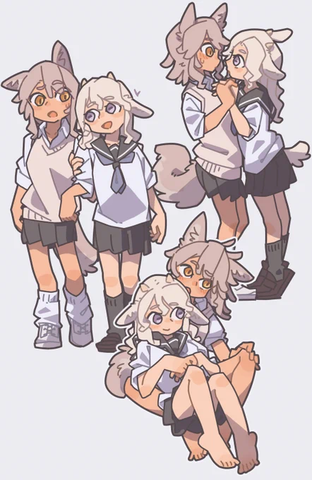 ヤギとオオカミはいつもなかよし 