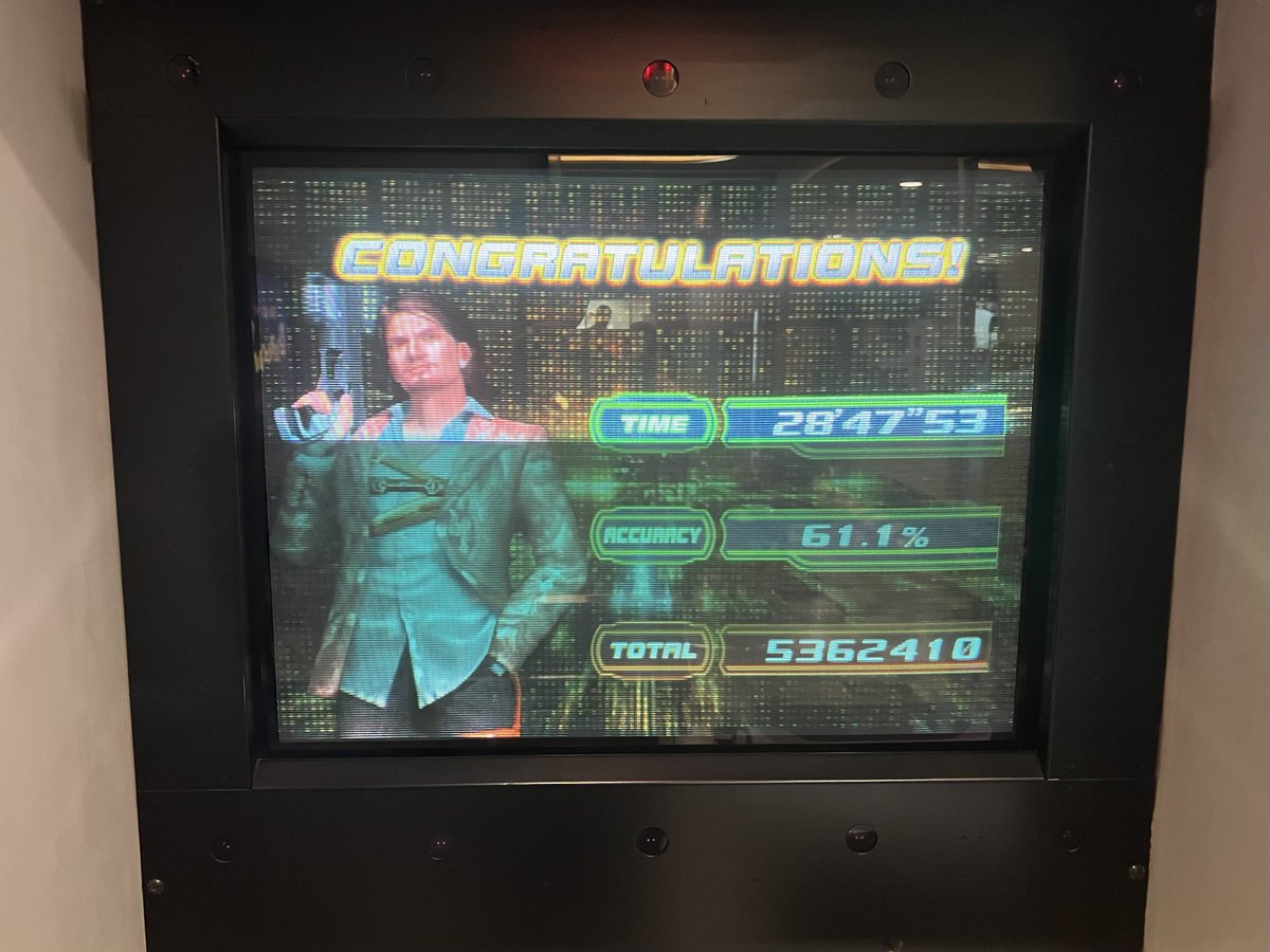 Vathasin's tweet photo. My new HighScore ไปเลยสิ
Time Crisis 4
No continue cleared จบใน10บาท
ฝั่งซ้าย1P 5362410
ฝั่งขวา2P 5032290
#TimeCrisis4 #NoContinue #1cc https://t.co/keR9JeRh14