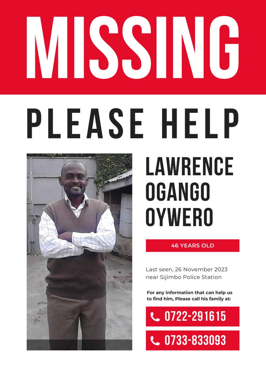 Ibrahkiprotich's tweet photo. So many people missing! Kindly repost widely. I hope they're alive.

#FreeClinton
#GenZPollRelease
Rejected, Tupatane Tuesday, University of Nairobi, Stephen Letoo https://t.co/VbwDJfjIS6