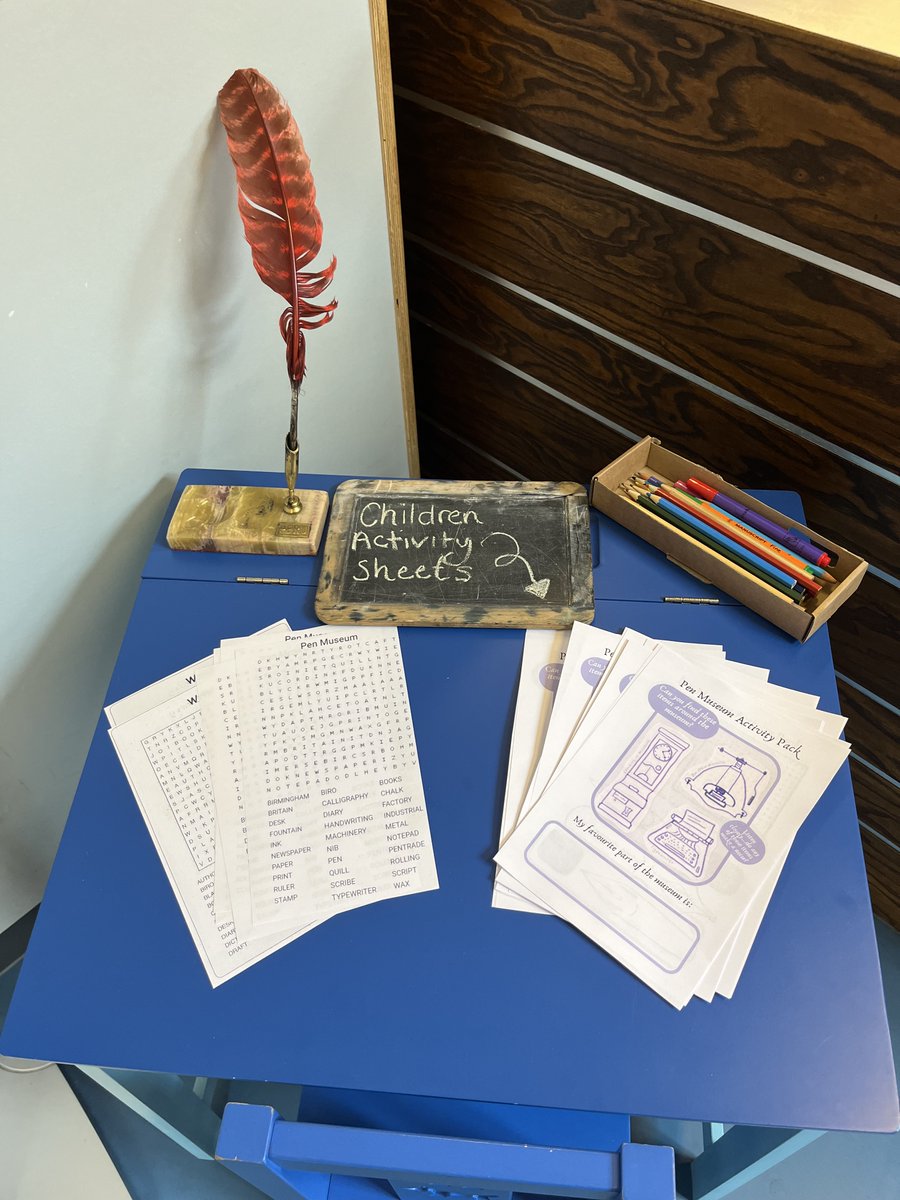 Looking for things to do with the kids this summer? Join us at the Pen Museum--kids can try out our activity pack, calligraphy writing, pen making, typewriting, and dress-up!   

Open Thurs-Sat 11am-4pm &amp; Sun 12pm-4pm. We look forward to welcoming you this summer!