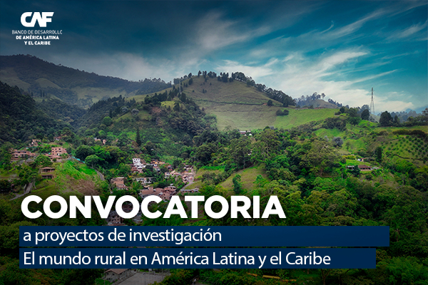 AgendaCAF's tweet photo. 📣#ConvocatoriaCAF
¡Financiamos hasta 9 proyectos de investigación (hasta USD 15,000 por proyecto) que aborden problemáticas de la ruralidad en nuestra región! Buscamos propuestas que promuevan el desarrollo y soluciones efectivas.
🗓️Hasta el 9 de agosto
🔗https://t.co/qHfHHNRBbt https://t.co/JGjXoerc1c