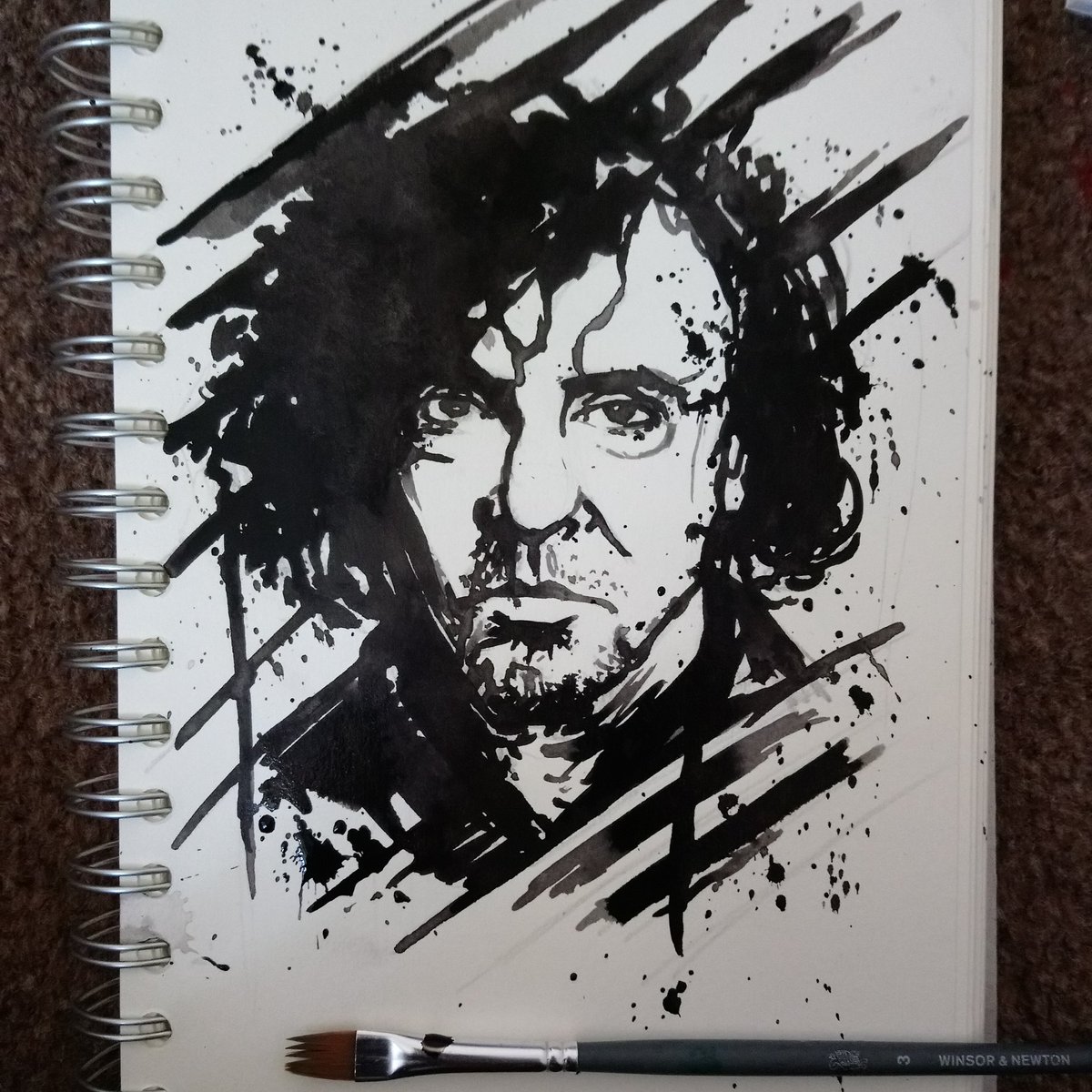 MoonKrowArt's tweet photo. Fanart isn't something I do a lot of in this style, and I would like to change that. Here's an old portrait of Tim Burton.
#splatterpaint #watercolor #watercolorpainting #messyart #timburton https://t.co/4qh7H2MGkY