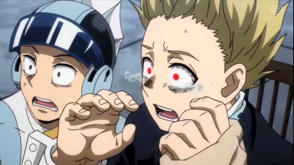 Zavilyy's tweet photo. He’s literally watching his classmate die without being able to look away or blink or he’ll cause more people to die and probably none of his trauma is gonna be adressed and we’re not gonna see him interact with Bakugo about how he felt like pls https://t.co/Eq7wnuvBOm
