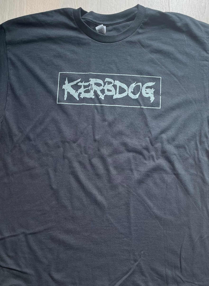 Kerbdog (@kerbdogofficial) on Twitter photo Delighted to bring the first run of our t-shirts for the Autumn Tour down to Forest Fest Really happy with how they look! #merch #forestfest Delighted to bring the first run of our t-shirts for the Autumn Tour down to Forest Fest Really happy with how they look! #merch #forestfest