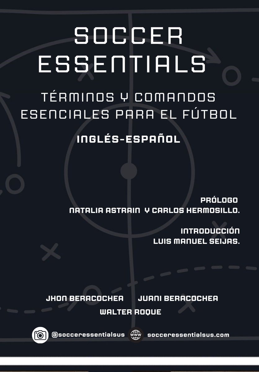 Walter Roque (@cataroque) on Twitter photo Este lunes presentaremos en Miami junto a familiares, amigos y colegas nuestro <a href="/SEssentialsUS/">Soccer Essentials</a>.
Una herramienta para entrenadores, jugadores, preparadores físicos y scouts de habla hispana que se abren paso en el fútbol en inglés.
¡Ya está a la venta!📕⚽️
amazon.com/dp/B0D88976XW Este lunes presentaremos en Miami junto a familiares, amigos y colegas nuestro <a href="/SEssentialsUS/">Soccer Essentials</a>.
Una herramienta para entrenadores, jugadores, preparadores físicos y scouts de habla hispana que se abren paso en el fútbol en inglés.
¡Ya está a la venta!📕⚽️
amazon.com/dp/B0D88976XW