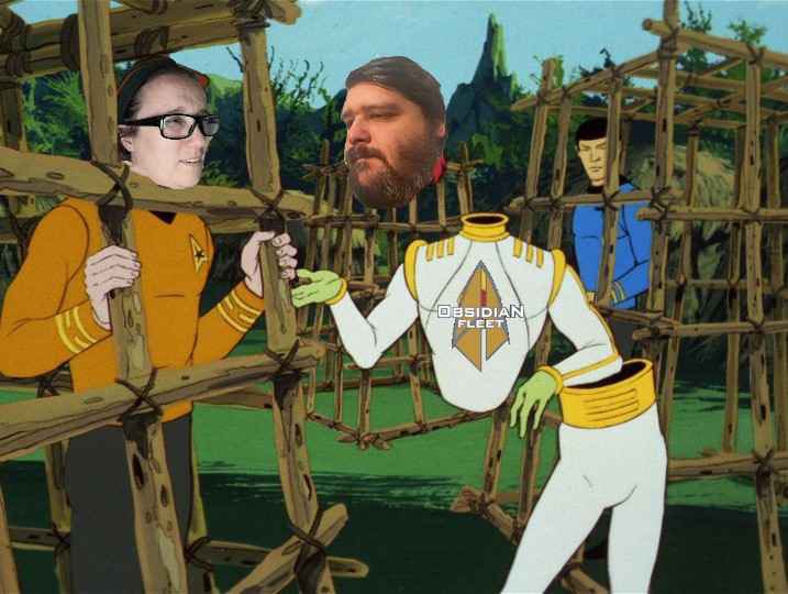 obsidianfleet's tweet photo. Caption competition: winner gets 1 krisbux**

**Holds no monetary or sentimental value but does get mentioned on Fleet tonight. https://t.co/qls4px7ieO