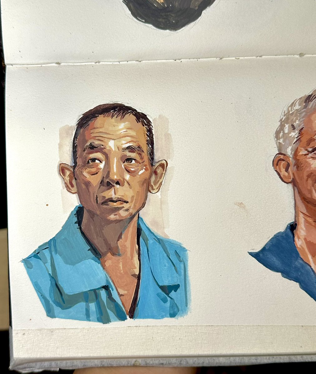 oshiuu's tweet photo. trying to learn how to paint elderly people https://t.co/8LVBAZ2i9b