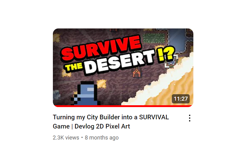 I'm done with my first playtests. A lot of cool feedback, iterations and more, always more, UX improvements 😆

Thanks to everybody who helped me with their feedback. 

I think it's time to undust the devlogs 😅

#indiegame #citybuilder