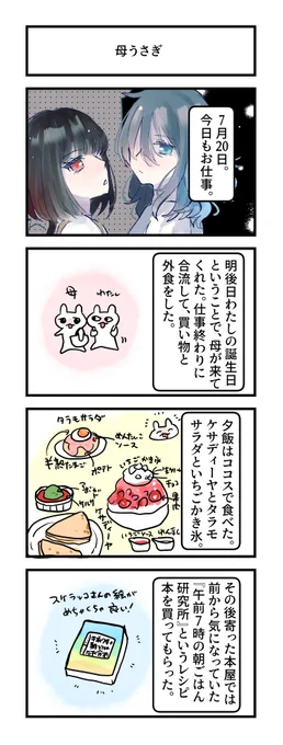 #グレうさぎ日記チャレンジ
627日目。
うれしい。 