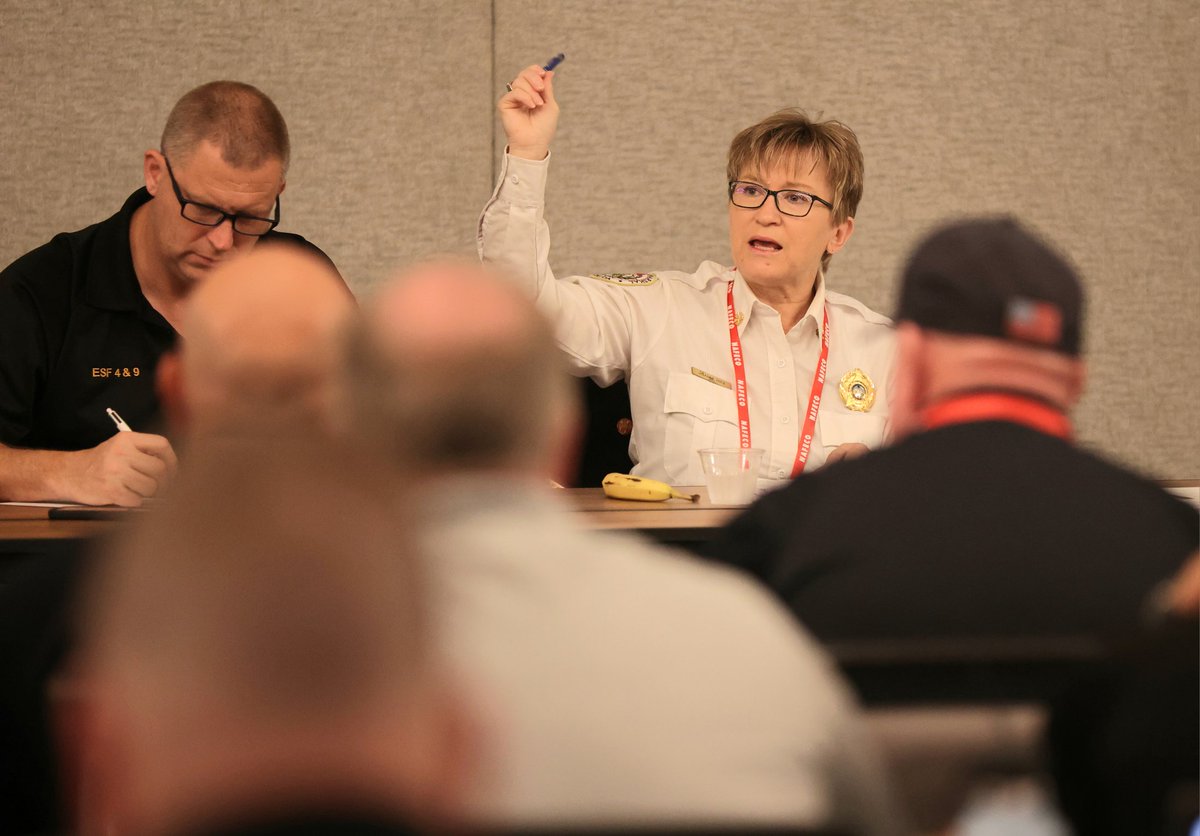 Florida Association of Public Information Officers (@floridapios) on Twitter photo Day 2: <a href="/FlFireChiefs/">Florida Fire Chiefs' Association</a> 2024 Executive Development Conference started bright and early with the State Emergency Response Committee on preparedness and response to disasters. Include comprehensive updates from <a href="/FLSERT/">FL Division of Emergency Management</a> <a href="/KevinGuthrieFL/">Kevin Guthrie</a> & State Fire Marshal Director Joanne Rice Day 2: <a href="/FlFireChiefs/">Florida Fire Chiefs' Association</a> 2024 Executive Development Conference started bright and early with the State Emergency Response Committee on preparedness and response to disasters. Include comprehensive updates from <a href="/FLSERT/">FL Division of Emergency Management</a> <a href="/KevinGuthrieFL/">Kevin Guthrie</a> & State Fire Marshal Director Joanne Rice