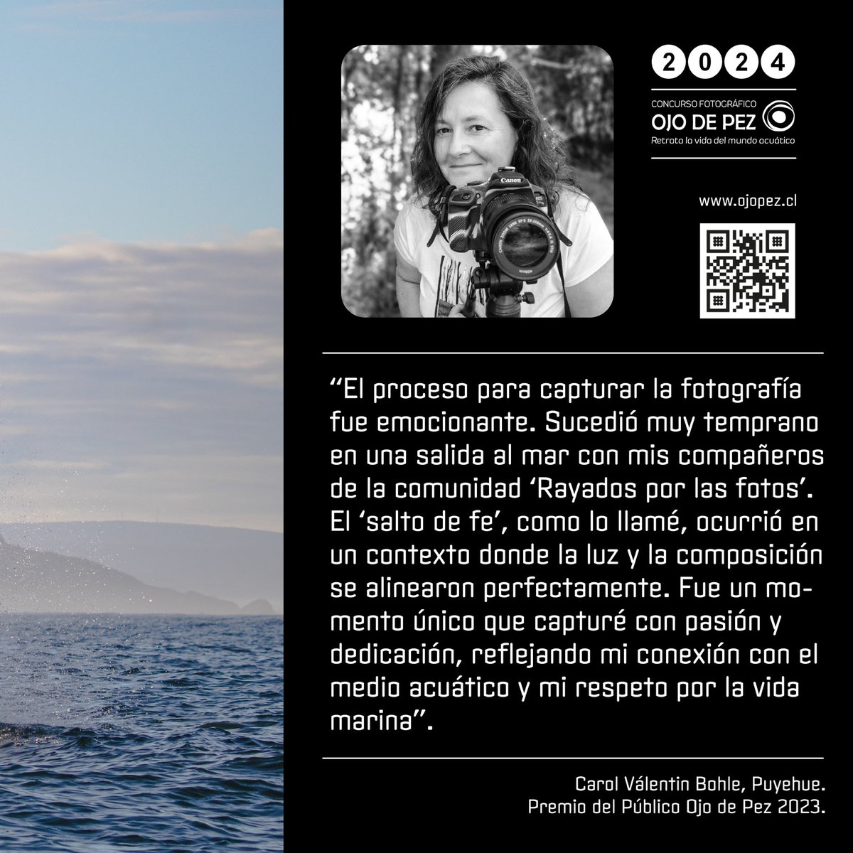 CentroIDEAL_CL's tweet photo. 📸 ¿Ya tienes lista tu mejor foto para enviarla al concurso Ojo de pez? Una de las ganadoras del año pasado nos dice que “es fundamental destacar la diversidad de miradas que pueden aportar las mujeres”.

Más info en https://t.co/ryUq5KE1cx

#ojodepez #fotografía #photo #nature https://t.co/KMjO0u3R0c