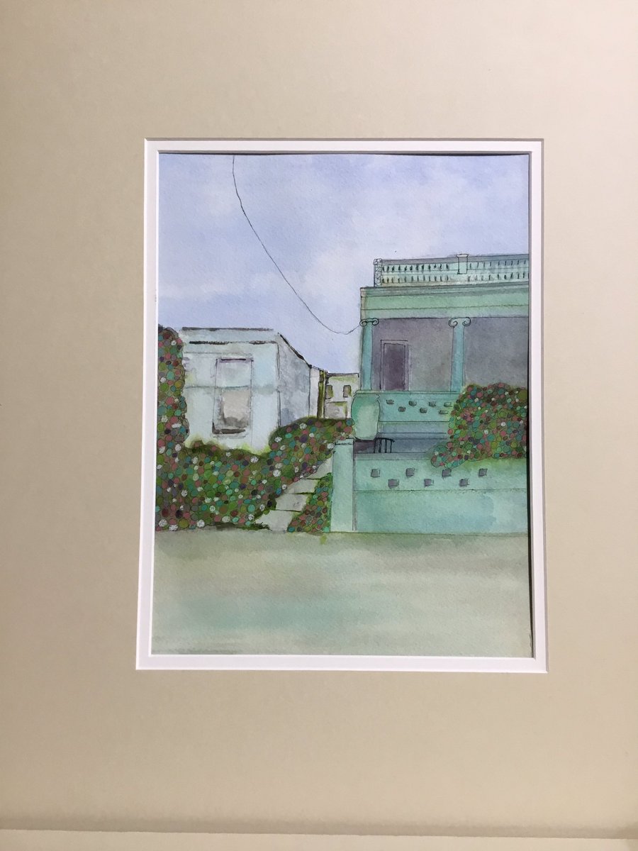 X Ready for the framer. Remembering my trip to Cuba