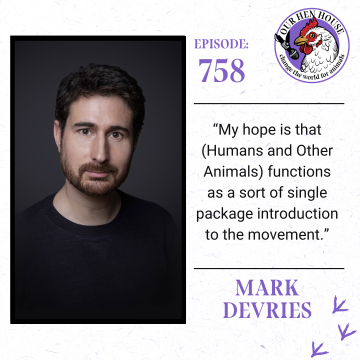 VeganUpdates's tweet photo. Humans and Other Animals w/ Mark Devries https://t.co/evzSpuhr9m https://t.co/3xt1E5WmO8