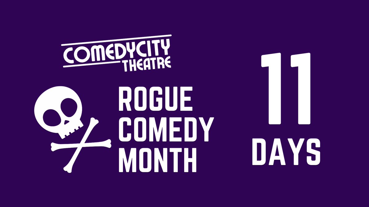 We're getting closer!  August is going to be a blast!

Info/tickets:  comedycity.net/rogue-comedy-m…