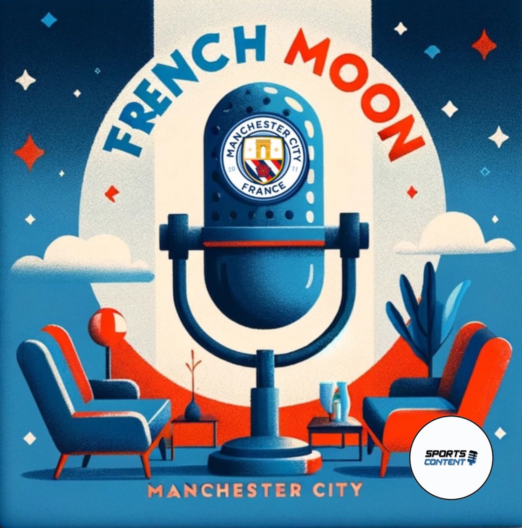 SportsContentFr's tweet photo. Nous sommes heureux de vous présenter le teaser du tout nouveau podcast de @SportsContentFr, “French Moon” ! Une émission qui promet de satisfaire les amoureux de Manchester City !  #CMONCITY

👉 https://t.co/dMKNrGl9Mt https://t.co/2yzCBtfGEC