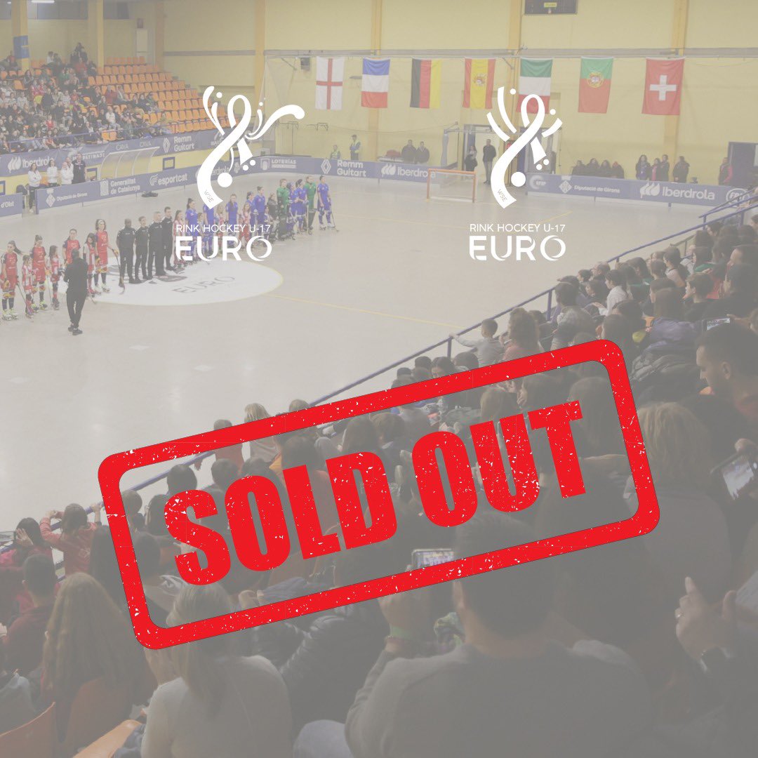 ¡Colgado el cartel de 𝑺𝒐𝒍𝒅 𝑶𝒖𝒕 para hoy! 🎟️

¡Las últimas entradas, sólo disponibles en taquilla! 

 ✅ ¡Gracias a todos! 🙌

#OKEuroWomenU17 #OKEuroMenU17