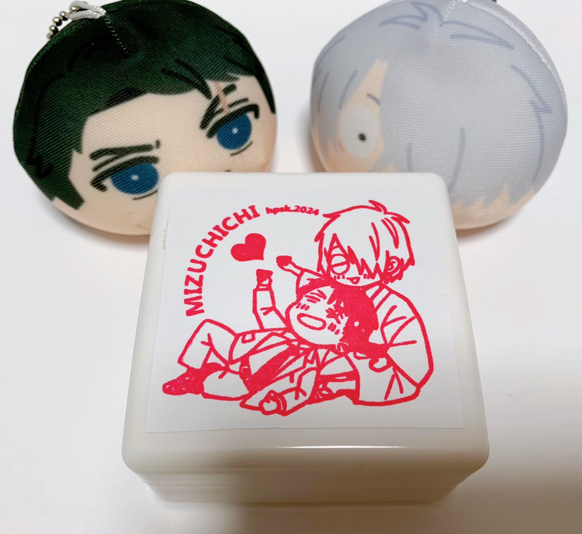 「スタンプきた!結構思った通りで安心した…均一に強めに押すとベタ部分も綺麗です28」|SKのイラスト