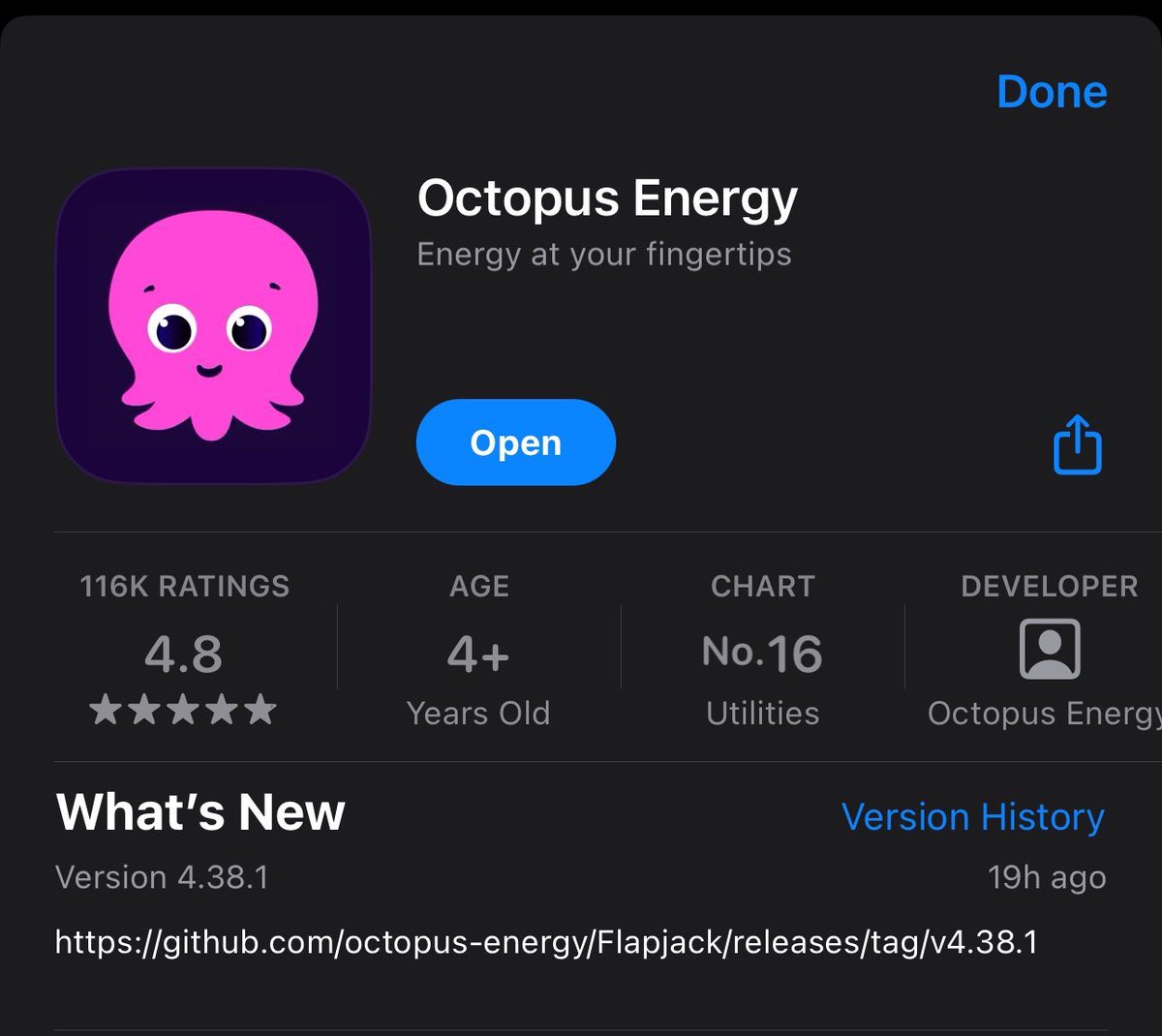 SupportDevTom's tweet photo. @OctopusEnergy I assume this is a miss type. Unless there’s super cool stuff we get to see 😅🤣 https://t.co/20eWKvy4tL